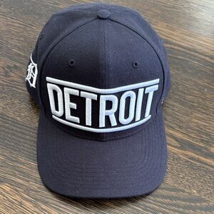 Detroit Navy Blue Cap